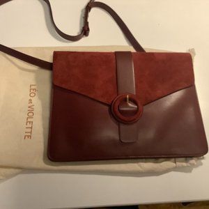 LEO ET VIOLETTE PARIS CROSSBODY ENVELOPE BAG